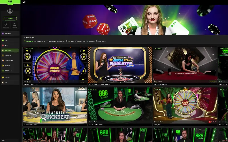 888casino cazinou live